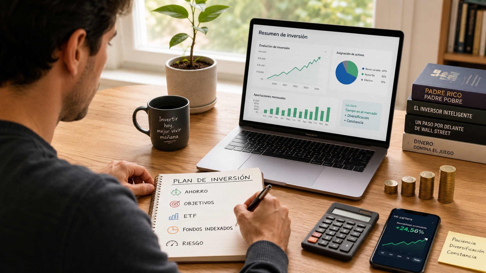 Cómo invertir para principiantes: Guía básica de inversión